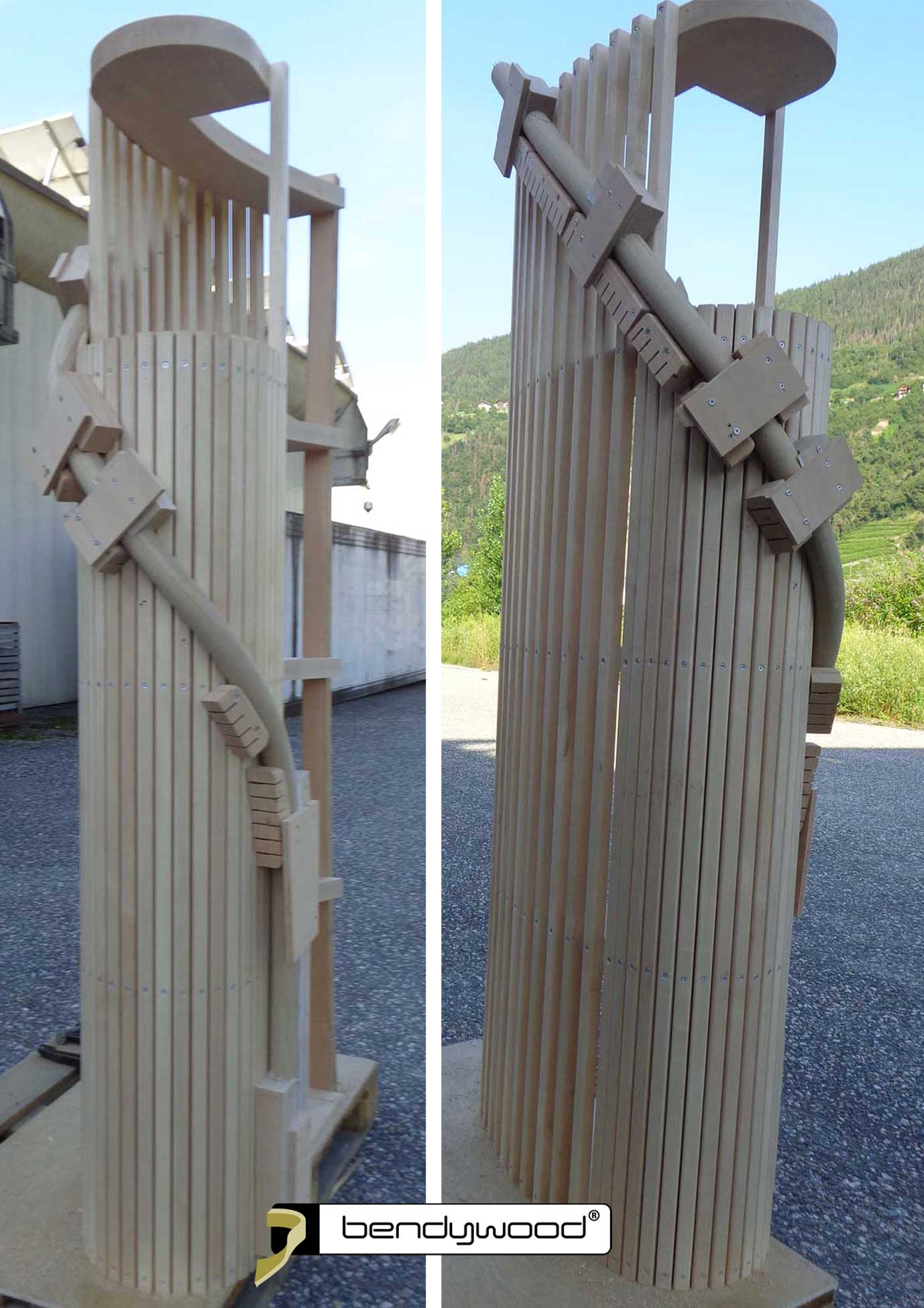 48mm Antrittspfosten